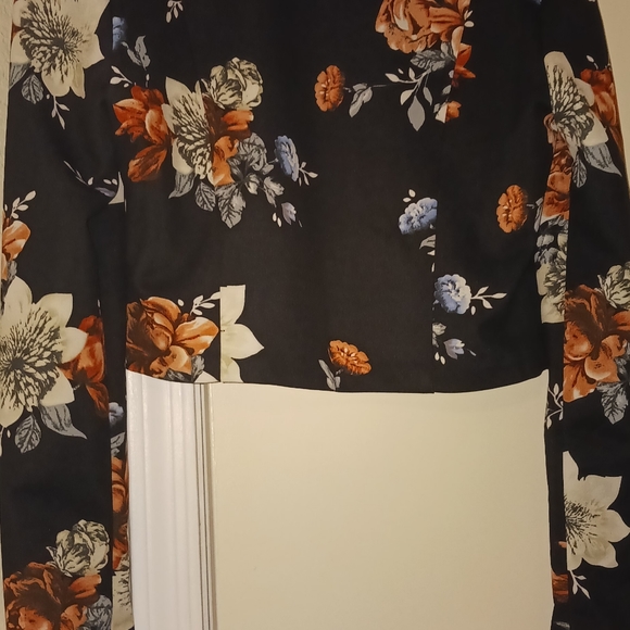 Floral jacket size L - Picture 6 of 8